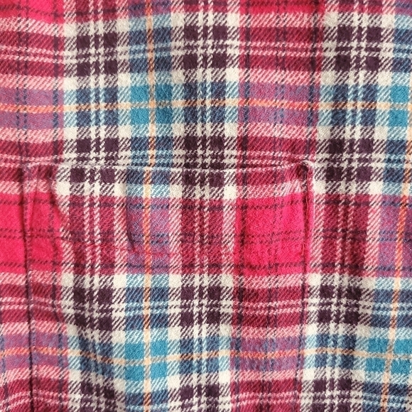 Woolrich Mens Flannel Button Down Shirt Sz XL Outdoor Hiking Camping - Picture 3 of 6